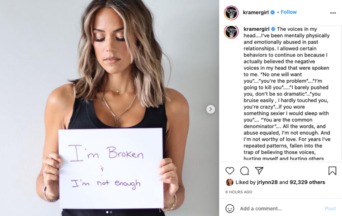 Jana Kramer Reveals It’s Hard Seeing Ex Mike Caussin Flirting With Other Girls