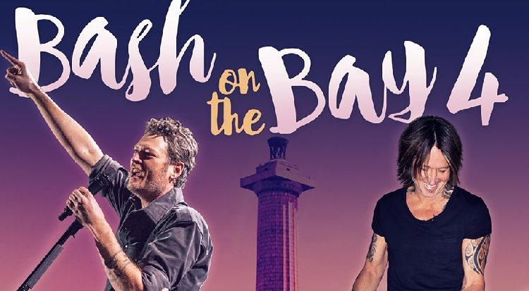 Bash On The Bay Festival Dates Blake Shelton And Keith Urban Take Stage Country Music Lane