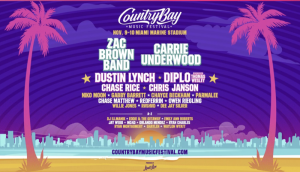 Country Bay Music Festival Returns to Miami in November with Star