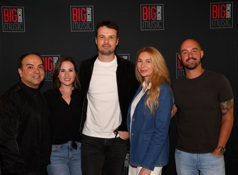 Big Machine Music Signs Acclaimed Songwriter/Producer Jon Hume
